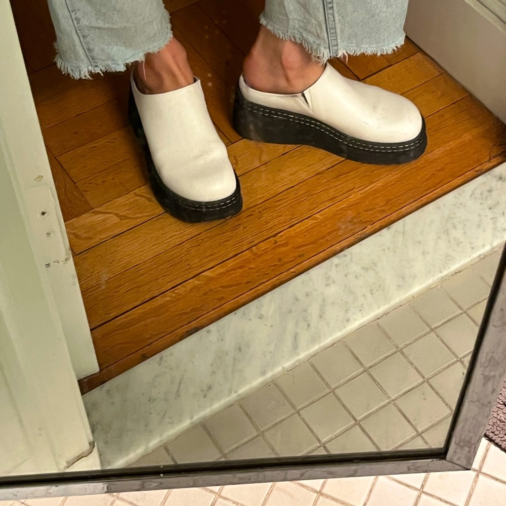 Miista kristi wedge platform clog in white Size 39